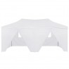 Tenda dobrável profissional festas 4 paredes 3x6m aço branco 3