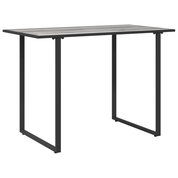 Mesa de Jardín  Gris 100x55x70 cm DPC y Acero M 5
