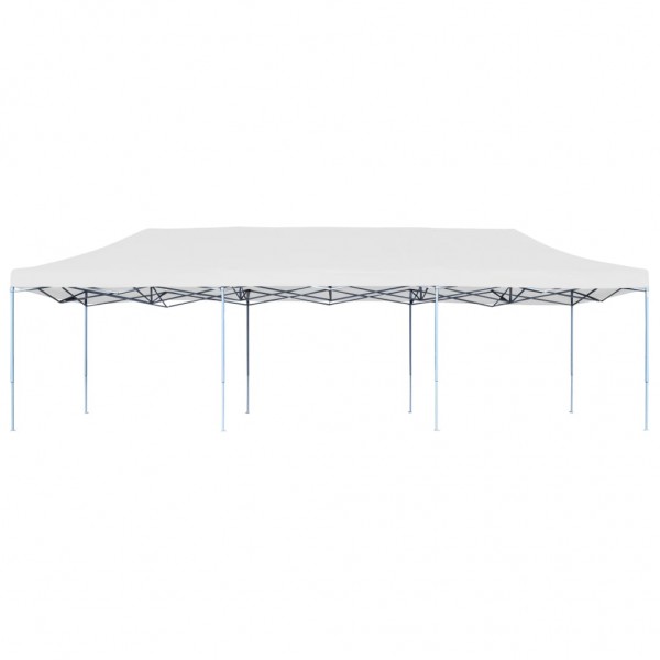 Carpa plegable y desmontable blanco 3x9 m M 2