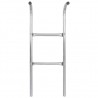 Escada de 2 degraus para trampolim 102.6 cm aço prateado 3