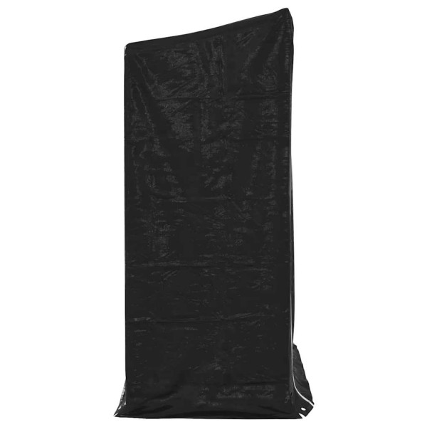 Cabecero de cama acolchado tela marrón oscuro 180 cm M 5