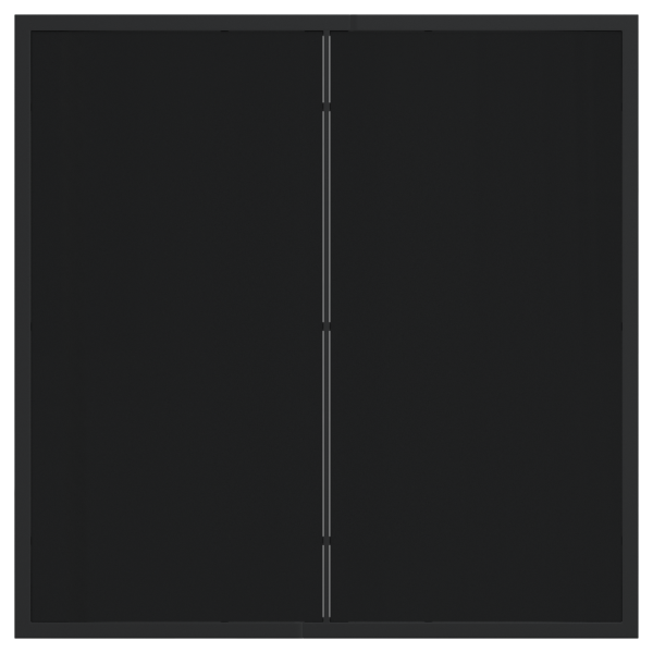 Conjunto de jantar de jardim com 5 peças e almofadas pretas de rattan de poliéster. M 5