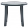 Mesa de jardim 89 cm plástico verde 3