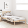Estructura de Cama con Cabecero 80x200 cm Madera Maciza de Pino 5