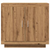 Aparador madera contrachapada roble artisian 80x40x75 cm 4