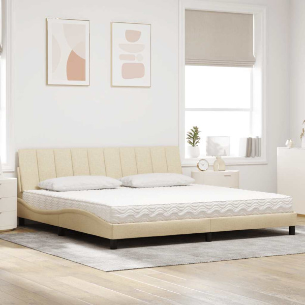Camacon colchón tela color crema 200x200 cm M 3