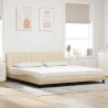Camacon colchón tela color crema 200x200 cm 3
