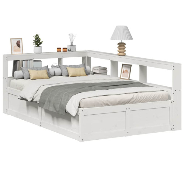 Cama com colchão 200x200 cm tecido cinzento-acastanhado M 4