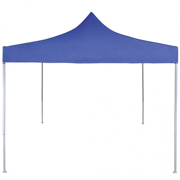 Tenda dobrável profissional para festas 2x2 m aço azul M 2