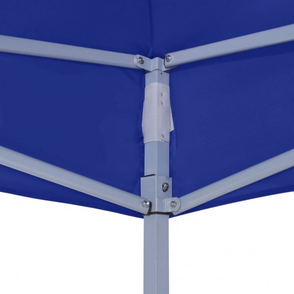 Carpa plegable profesional para celebraciones acero azul 2x2 m M 3
