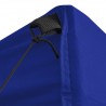 Carpa plegable profesional con 4 paredes acero azul 2x2 m 5