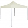 Carpa plegable profesional para fiestas acero color crema 2x2 m 1
