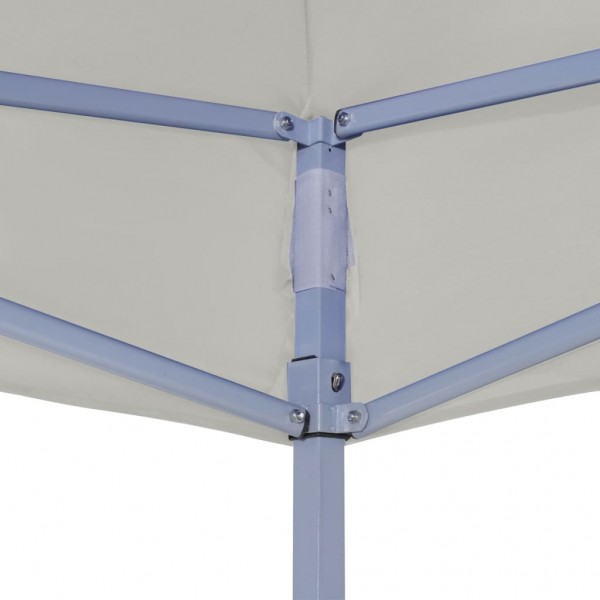 Tenda dobrável profissional para festas 2x2 m aço creme M 3