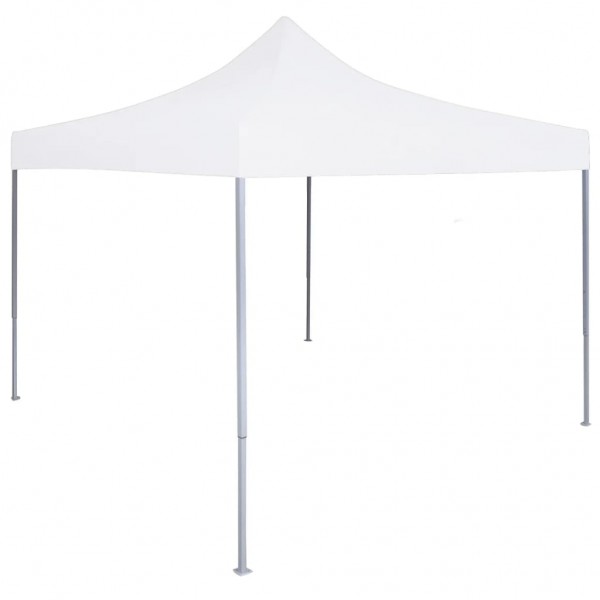 Carpa plegable profesional de acero blanca 2x2 m D