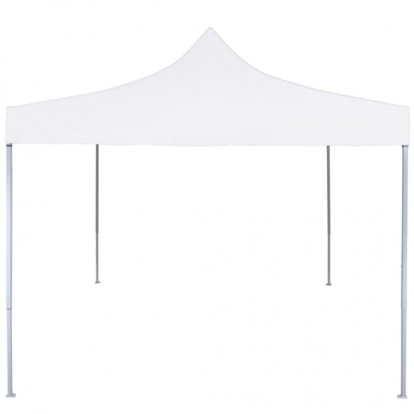Tenda dobrável profissional para festas 2x2 m aço branco M 2