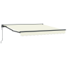 Toldo Retrátil Manual Creme 300x250 cm Alumínio e Poliéster 2
