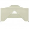 Carpa plegable profesional con 4 paredes acero color crema 3x4m 3