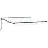 Toldo Retráctil Manual Blanco 300x250 cm 2