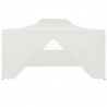 Tenda dobrável profissional festas 4 paredes 280x410x315 cm aço branco 3