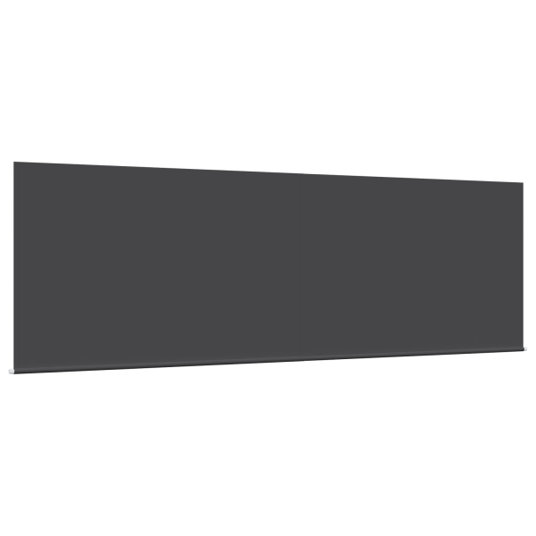 Toldo Retráctil Manual Naranja y blanco 350x250 cm Poliéster M 4