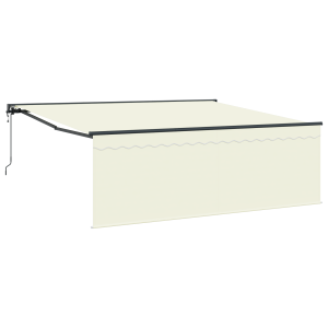 Toldo Retráctil Manual Crema 400 x 300 cm tela H