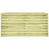 Arriate de madera de pino impregnada 100x50x50 cm 2