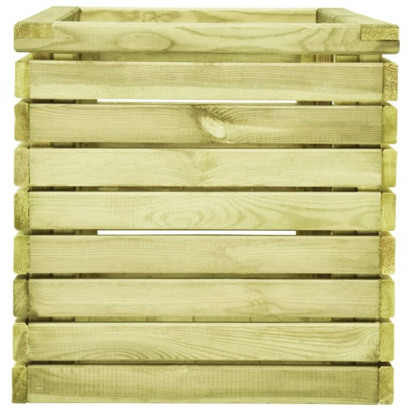 Arriate de madera de pino impregnada 100x50x50 cm M 3