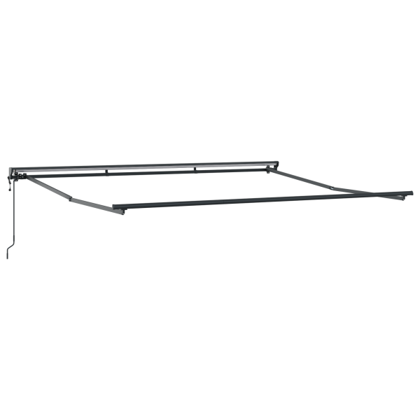 Toldo Retrátil Manual Preto 400x300 cm M 5