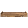Cama con almacenamiento Madera vieja 120 x 200 cm Madera 5