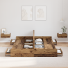 Estrado de cama com arrumação Madeira antiga 135 x 190 cm 4