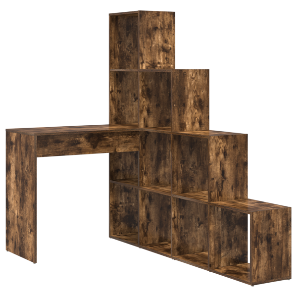 Escritorio de Esquina Roble ahumado 101.5 x 149.5 x 149.5 cm M 2