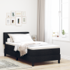 Cama tipo Box Spring Manual Negro y Blanco y Negro 1