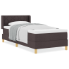 Cama Box Outros com cabeceira Manual Castanho escuro 90 x 200 cm madeira 4