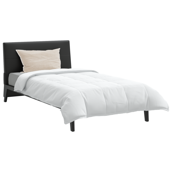 Edredón con almohada 2 pcs Blanco 135 x 200 cm Plumas M 3