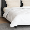 Edredón con almohada 3 pcs Blanco 240 x 200 cm Microfibra 5