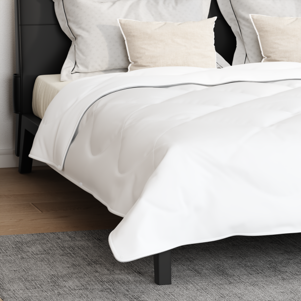 Edredão Outros com travesseiro 3 pcs Branco 240 x 220 cm Microfibra M 5