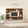 Conjunto de mueble de TV 4 pcs Marrón 37 x 37 x 142.5 cm 4