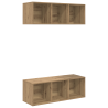 Gabinetes para TV Montados en la Pared 2 pcs Roble artisan 2