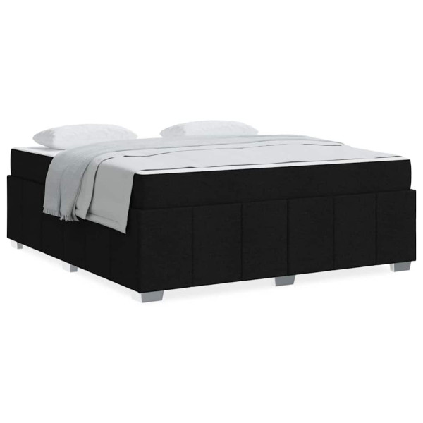 Estructura de cama Negro 180 x 200 cm tela M 4