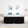 Estrutura da Cama Preto 180 x 200 cm tecido 5
