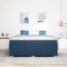 Estructura de cama Azul 180 x 200 cm tela 5