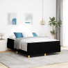 Cama Box Outros Preto e Branco e Preto 160 x 200 cm tecido 1