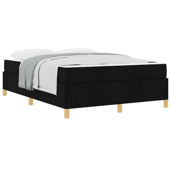 Cama Box Outros Preto e Branco e Preto 160 x 200 cm tecido M 3