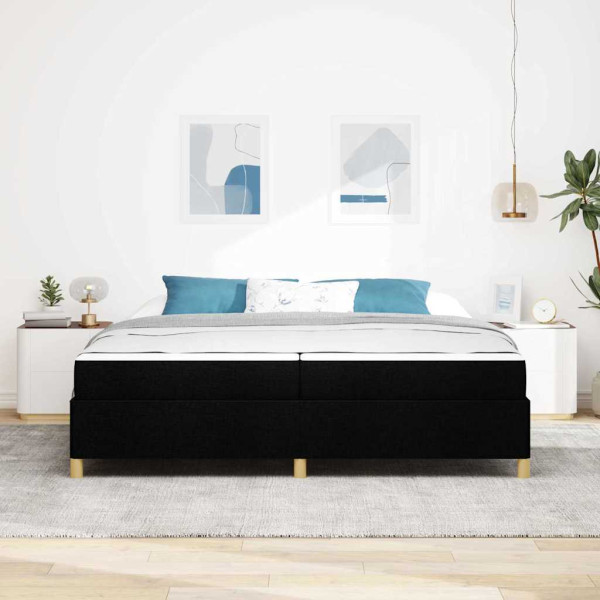 Cama Box Outros Preto e Branco e Preto 200 x 200 cm tecido M 5