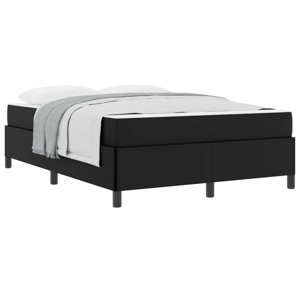 Estrutura de cama com colchão Preto 140 x 200 cm M 3