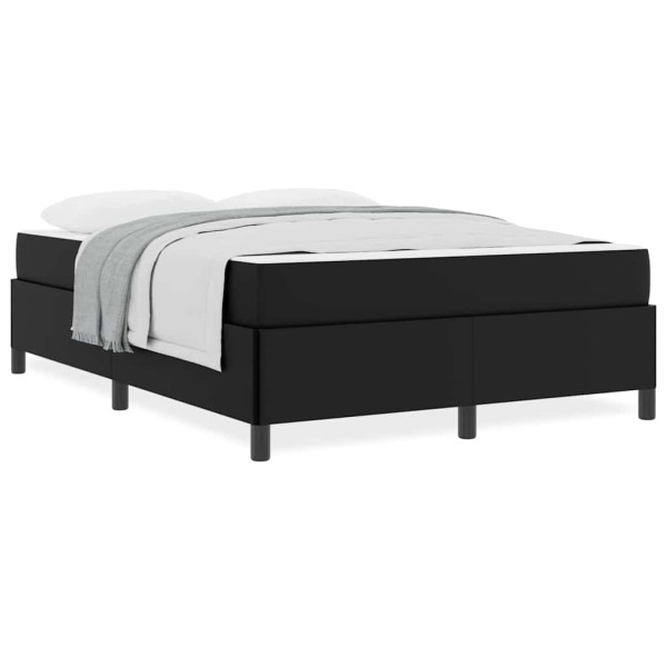 Estructura de cama con colchón Negro 140 x 200 cm M 4