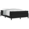 Estrutura de cama com colchão Preto 140 x 200 cm 4