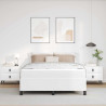Estrutura de cama com colchão Branco 140 x 200 cm 5