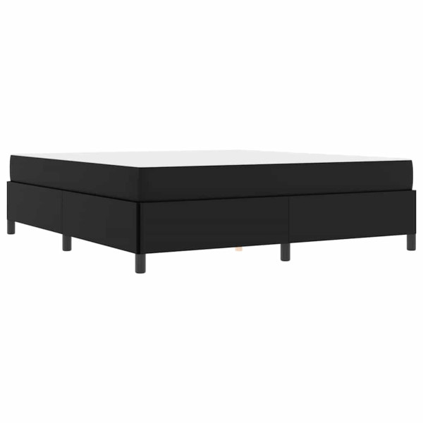 Estrutura de cama com colchão Preto 180 x 200 cm M 2