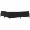 Estrutura de cama com colchão Preto 180 x 200 cm 2